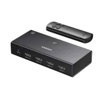 Ugreen CM598 4k 60Hz 3 In 1 Out HDMI Splitter with Remote (15376)